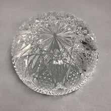 Load image into Gallery viewer, Vintage American Brilliant Pressed Crystal Sawtooth Bowl (4x9)

