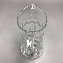 Load image into Gallery viewer, Vintage Lead Crystal Thumb Print Pitcher (10")
