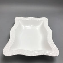 Load image into Gallery viewer, Ceriart, S.A. Made in Portugal White Serving Dish (2x14x10)(2 Available)
