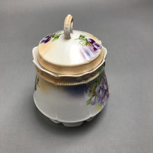 Load image into Gallery viewer, Vintage Ceramic Grape Motif Canister with Lid (5")
