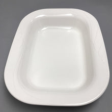 Load image into Gallery viewer, Corning Ware L-15 Open Roaster / Casserole White Casual (15x12)
