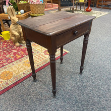 Load image into Gallery viewer, Walnut Table w/Drawer AS IS (29x25x17)
