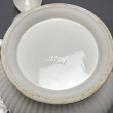 Load image into Gallery viewer, Vintage Large 4 pc White Ceramic Soup Tureen w/Lid, Ladle &amp; Underplate-Japan (5x8)
