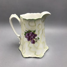 Load image into Gallery viewer, Wellsville Pottery Grapes Pitcher (8.5")
