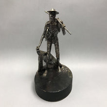 Load image into Gallery viewer, Miguel Garcia Martinez Paper Mache Fisherman Figurine (11")
