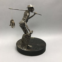 Load image into Gallery viewer, Miguel Garcia Martinez Paper Mache Fisherman Figurine (11")
