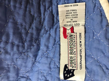 Load image into Gallery viewer, Judi Boisson Blue Bedspread Full/Queen (84x96)
