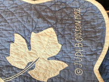 Load image into Gallery viewer, Judi Boisson Blue Bedspread Full/Queen (84x96)
