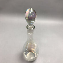 Load image into Gallery viewer, Vintage Toscany Crystal Opalescent Iridescent Decanter with Stopper (17")
