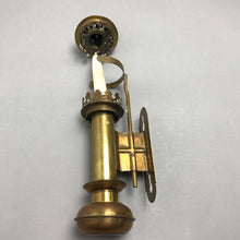 Load image into Gallery viewer, Vintage Brass Adams &amp; Westlake Chicago Candle Railroad Lamp (2 Piece)(12")(4 Available)
