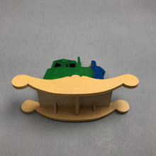 Load image into Gallery viewer, Hand Crafted Wood Tractor Decor
