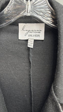 Load image into Gallery viewer, Lynn Ritchie Silver Sweater Cardigan Size M/L
