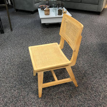 Load image into Gallery viewer, Integra Natural Wood Cane Seat Chair (~33x18x18) (2 Available)
