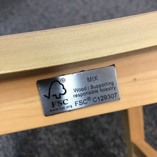 Load image into Gallery viewer, Integra Natural Wood Cane Seat Chair (~33x18x18) (2 Available)
