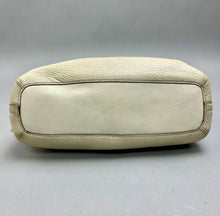 Load image into Gallery viewer, Vintage Coach Ivory Pebbled Leather East West Shoulder Bag Purse (8x12x4")
