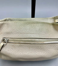 Load image into Gallery viewer, Vintage Coach Ivory Pebbled Leather East West Shoulder Bag Purse (8x12x4")
