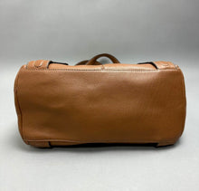 Load image into Gallery viewer, Tignanello Brown Pebbled Leather Shoulder Bag Purse (9x13x5")
