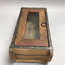 Load image into Gallery viewer, Vintage Wood Brick Mold Wall Box with Door (12x6x4)(11 Available)
