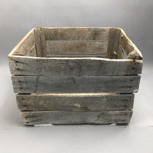 Load image into Gallery viewer, Vintage Weathered Wooden Crate (12x15x17)
