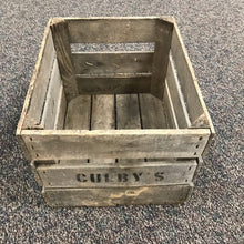 Load image into Gallery viewer, Vintage Weathered Wooden Crate (12x18x15)
