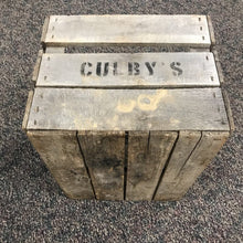 Load image into Gallery viewer, Vintage Weathered Wooden Crate (12x18x15)
