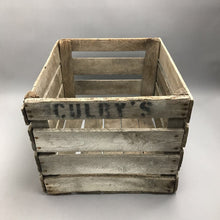 Load image into Gallery viewer, Vintage Weathered Wooden Crate (12x18x15)
