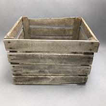 Load image into Gallery viewer, Vintage Weathered Wooden Crate (12x18x15)
