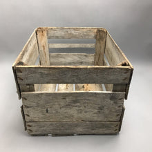 Load image into Gallery viewer, Vintage Weathered Wooden Crate (12x18x15)
