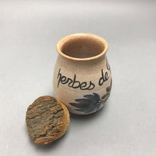 Load image into Gallery viewer, Vintage French Redware Clay Spice Canister (5")

