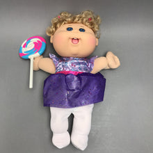 Load image into Gallery viewer, Cabbage Patch Kids: Lollipop Baby Doll - Blue Eyes Blond Hair 2014 (13")
