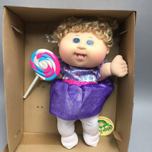 Load image into Gallery viewer, Cabbage Patch Kids: Lollipop Baby Doll - Blue Eyes Blond Hair 2014 (13")
