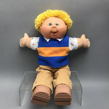 Load image into Gallery viewer, Cabbage Patch Toddler Collection Boy Doll Blond Hair Blue Eyes Freckles (15")
