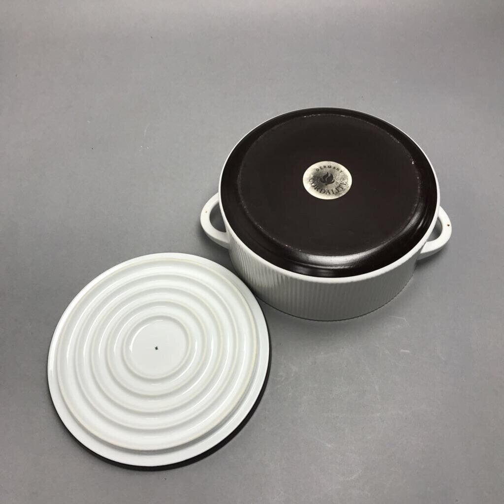 Vintage Thomas Cordalite German Casserole Baking Dish With Lid