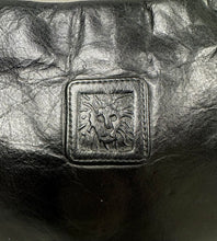 Load image into Gallery viewer, Vintage Anne Klein Black Leather Clutch Purse (6.5x10")

