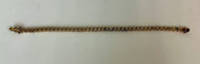 Load image into Gallery viewer, Ross Simons Gold Plated Sterling CZ Tennis Bracelet (7")
