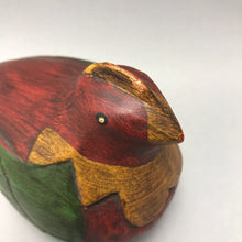 Load image into Gallery viewer, Carved Wood Painted Hen Figurine (4.5x6x3.5)

