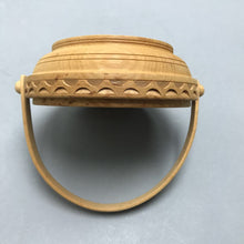 Load image into Gallery viewer, Small Wooden Trinket Basket (5")
