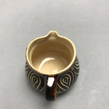 Load image into Gallery viewer, Glazes Small Pottery Pitcher/Creamer (2")
