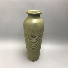 Load image into Gallery viewer, Pier 1 Green Earthenware Vase (14")
