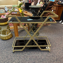 Load image into Gallery viewer, Glass / Metal Drink Cart (32x32x15)
