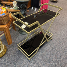 Load image into Gallery viewer, Glass / Metal Drink Cart (32x32x15)
