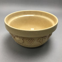Load image into Gallery viewer, Vintage Gold Embossed Fruit Design Serving Crock Bowl (8")
