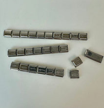Load image into Gallery viewer, Lot of Italian Stainless Steel Customizable Bracelet Making Charms
