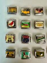 Load image into Gallery viewer, Lot of Italian Stainless Steel Customizable Bracelet Making Charms
