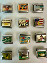 Load image into Gallery viewer, Lot of Italian Stainless Steel Customizable Bracelet Making Charms
