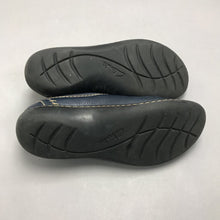 Load image into Gallery viewer, Collection By Clarks Blue Leather Slip On Comfort Shoes Size 7
