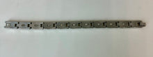 Load image into Gallery viewer, Stainless Steel Gold Plated Watchband Link Bracelet (7")
