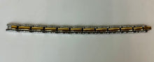 Load image into Gallery viewer, Stainless Steel Gold Plated Watchband Link Bracelet (7")
