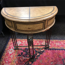 Load image into Gallery viewer, Half Moon Entry Table (28x24x12) AS IS

