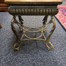 Load image into Gallery viewer, Metal Frame End Table AS IS (23x22x22)
